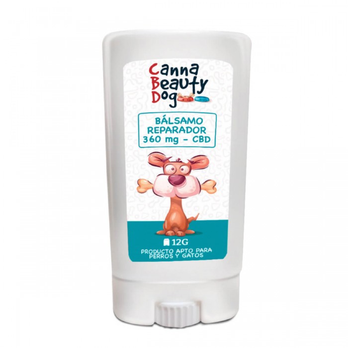 Canna Beauty Dog de 12 gramos para el cuidado de la piel de tu perro.