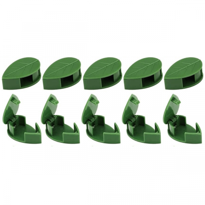 Soportes para plantas trepadoras Meliflor, clips sencillos de usar.