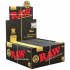 Papel de fumar Raw Black. King Size Slim, caja.
