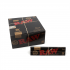 Papel de fumar Raw Black. King Size Slim, presentación.