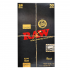 Papel de fumar Raw Black. 1.1/4, caja.