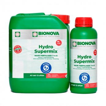 Hydro Supermix, fertilizante de gran pureza para hidropónico.