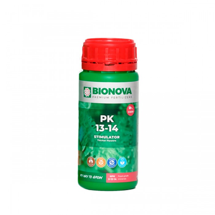 PK 13-14 de Bionova, estimulador de floración, envase de 250ml