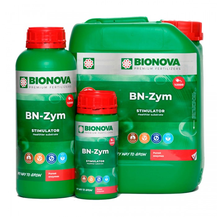 BN-Zym de Bionova, encimas para cultivo, diferentes formatos.