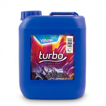 Turbo (Vitalink) - Estimulador de crecimiento y floración, envase de 5L.