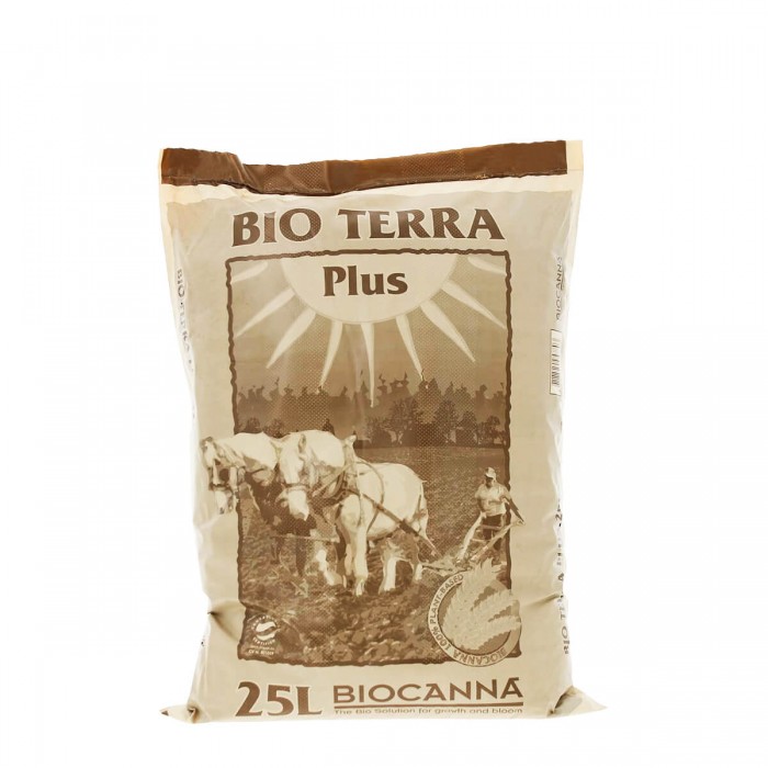 Bio Terra Plus de Canna, envase de 25L.