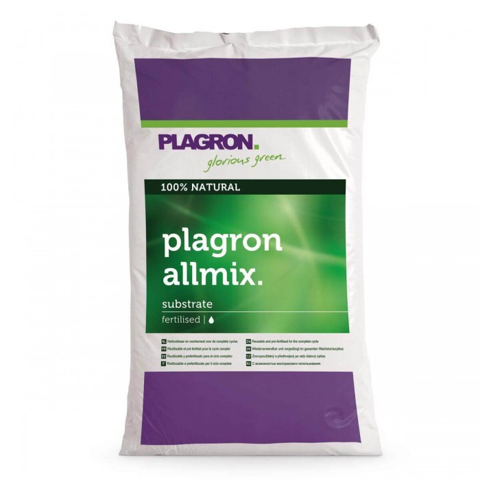 ALLMIX de Plagron. Sustrato biológico abonado 50L.