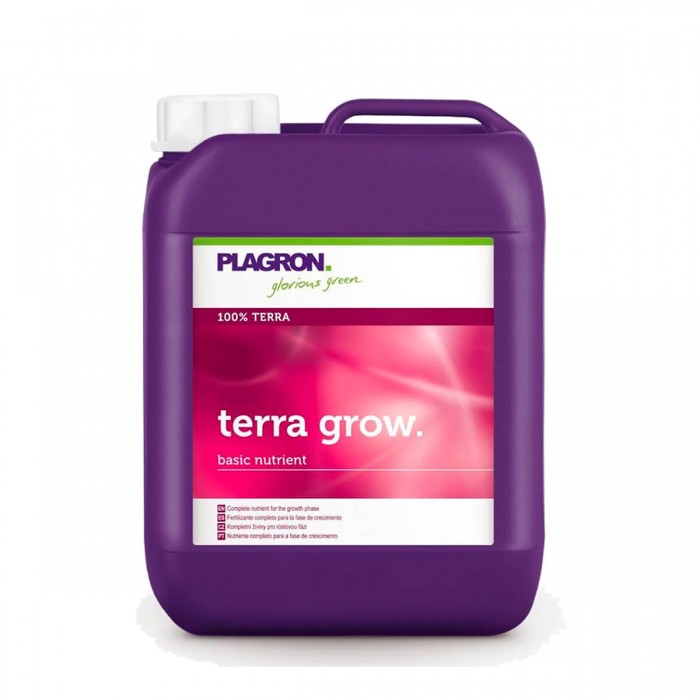 Terra Grow Plagron 5L. Abono de crecimiento para marihuana.