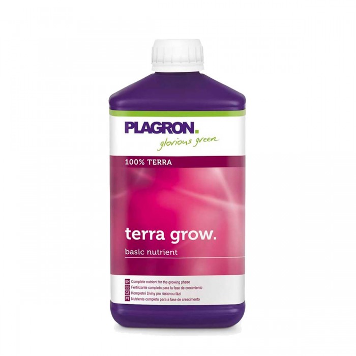 Terra Grow Plagron 1L. Abono de crecimiento para marihuana.