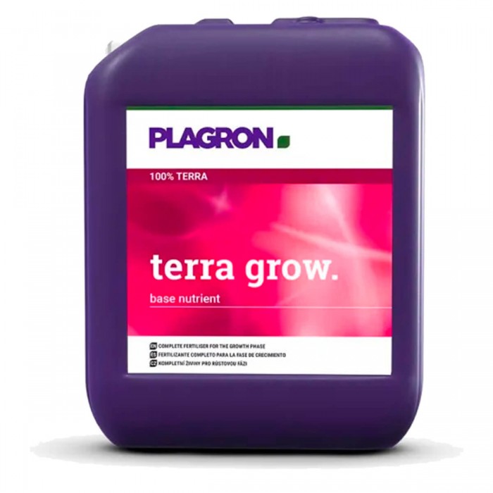 Terra Grow Plagron 10L. Abono de crecimiento para marihuana.