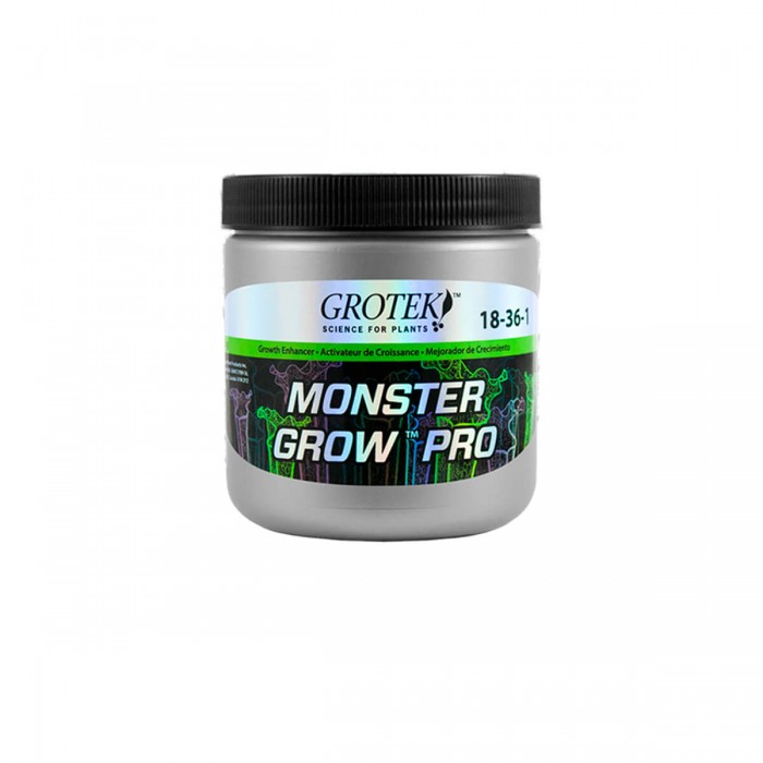 Monster Grow Pro de Grotek. Estimulador de crecimiento para marihuana, envase de 130g.