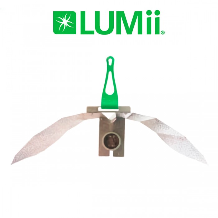Reflector Lumii Maxii para bombillas HPS, HM y CFL casquillo E40.