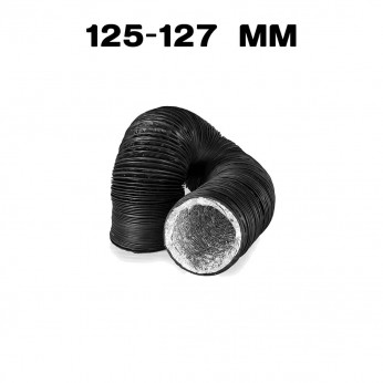 Tubo Combiconnect 125-127mm para extracción de aire.
