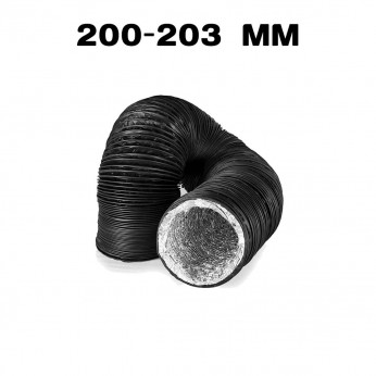 Tubo Combiconnect 200-203mm para extracción de aire.