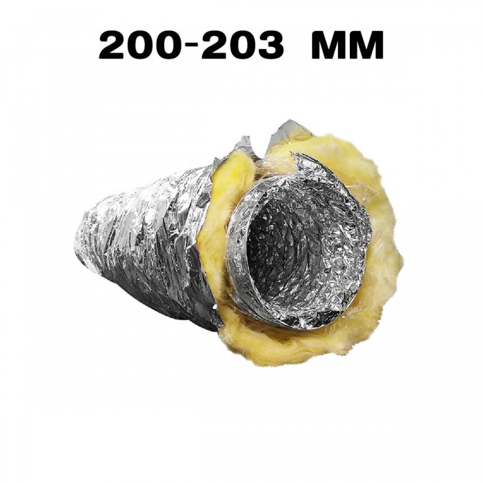 Tubo Sonoconnect 200-203mm para extracción de aire.