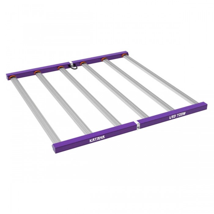 Foco LED Katana de 720w para cultivo de interior, refrigeración.