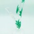 Bong hojas de marihuana 26cm para agua, cazoleta.