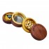 Grinder de madera polinizador de 66mm, desmontado.