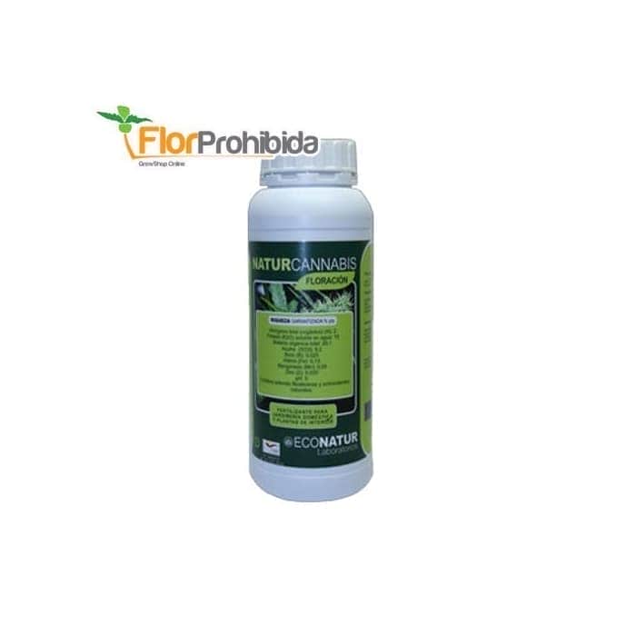 Floración de Naturcannabis - Abono orgánico para marihuana.