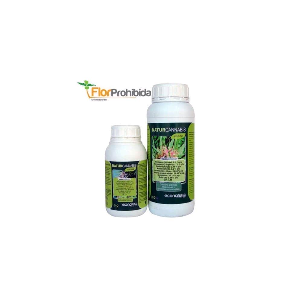 + Resina de Naturcannabis - Estimulador de floración orgánico para marihuana.