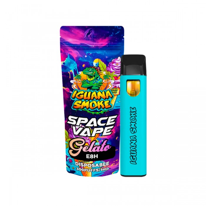 Vaper E8H de Iguana Smoke de 1ml Space Vape, gelato.
