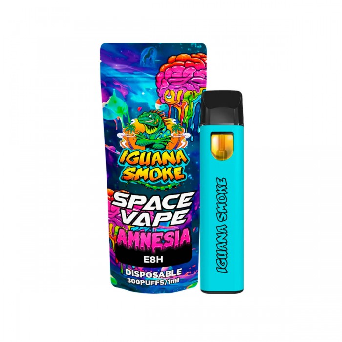 Vaper E8H de Iguana Smoke de 1ml Space Vape, amnesia.