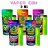 Vaper E8H de Iguana Smoke de 2ml Space Vape, diferentes aromas.