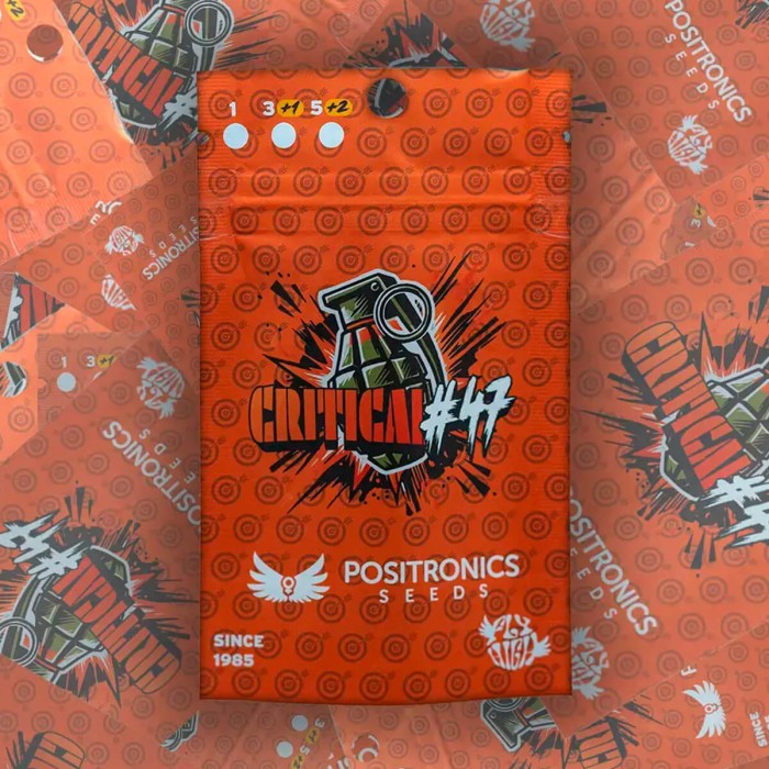Semillas de marihuana Critical #47(Positronics Seeds) feminizadas, blister.