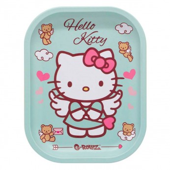 Bandeja Hello Kitty Cupido de metal 18x14 cm.