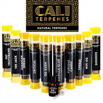 Cali Terpenes - Terpenos aromáticos para extracciones de cannabis y esencias.