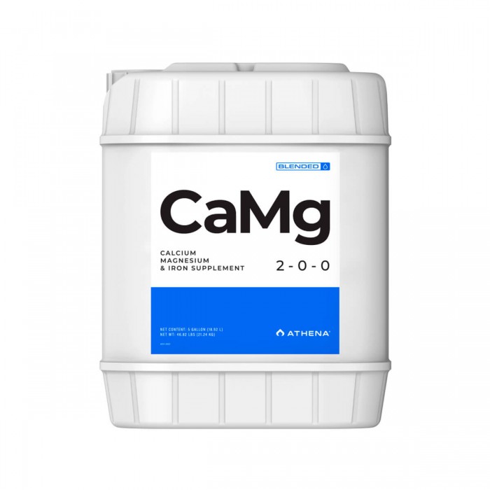 CaMg de Athena, corrector de carencia de Calcio y Magnesio, envase de 18,92L.
