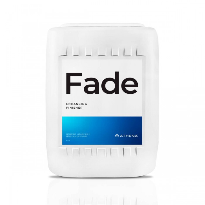 Limpiador finalizador de cultivos Fade de Athena, envase de 18,92L.
