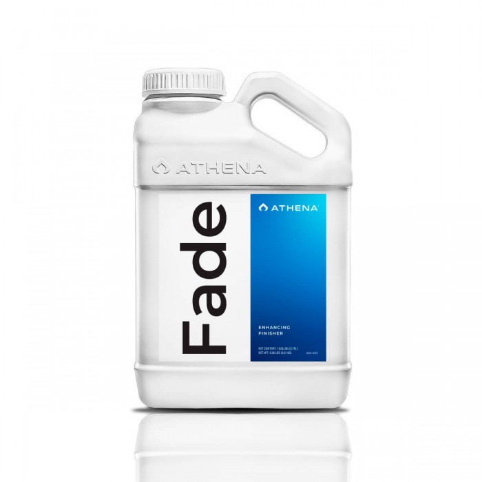 Limpiador finalizador de cultivos Fade de Athena, envase de 3,78L.