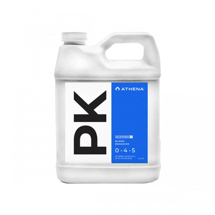 Abono de floración PK de Athena, envase de 940ml.