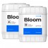 Abono de floración Bloom A+B de Athena, envase de 18,92L.