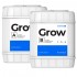 Fertilizante de crecimiento Grow A+B de Athena, envase de 18,92L.