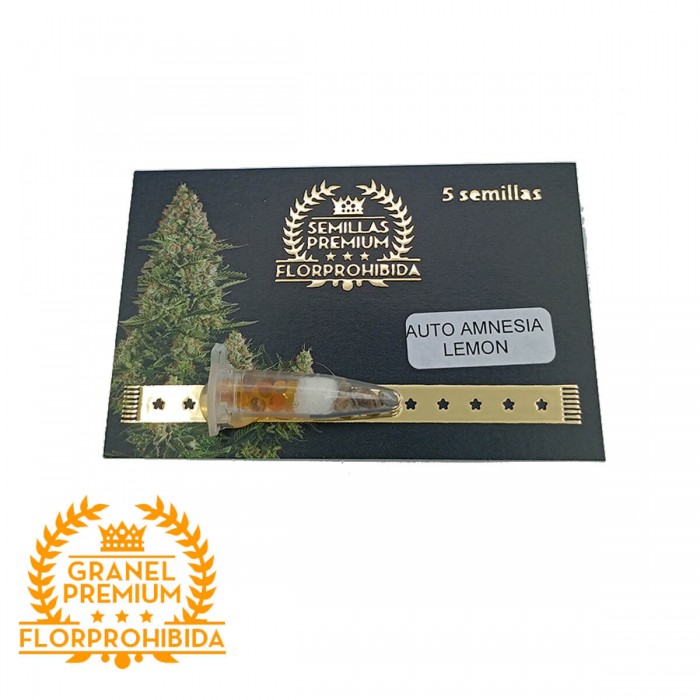 Auto Amnesia Lemon a Granel semillas de marihuana feminizadas, blister.