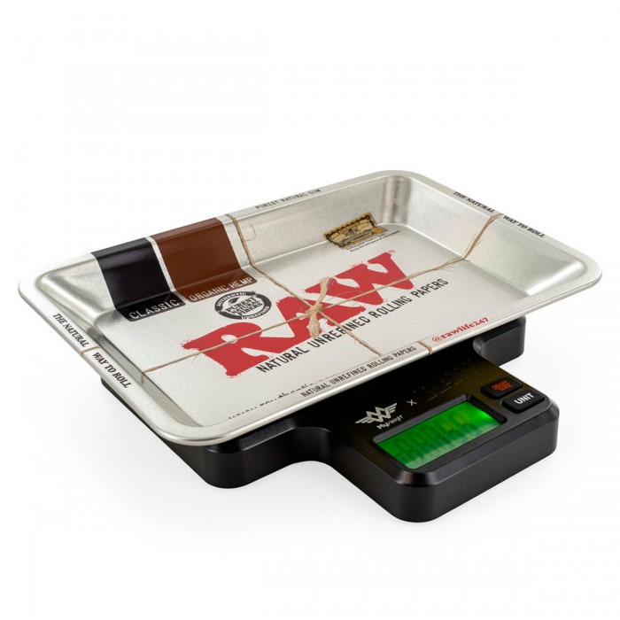 Báscula Digital RAW con bandeja, 1000g-0,1g my weigh.