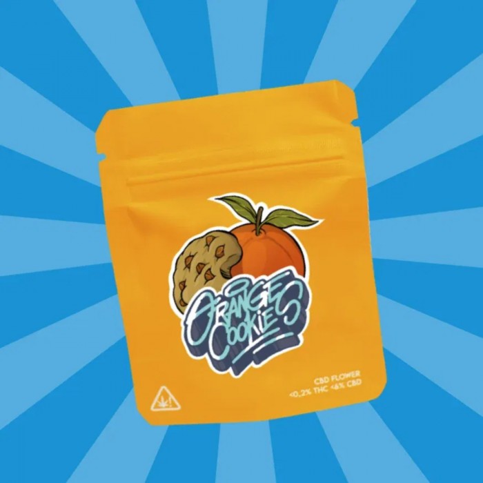 Cogollos CBD Orange Cookies de Gorilla Grillz, portada.