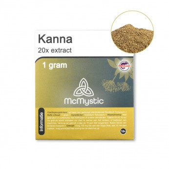 Extracto vegetal de Kanna Mystic 20x.