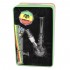 Pack con bong, pipa y grinder + caja de transporte.