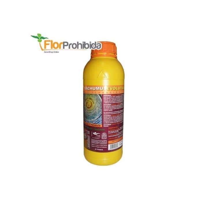 Bachumus Evolution F de Trabe, Abono de floración orgánico envase de 1L.