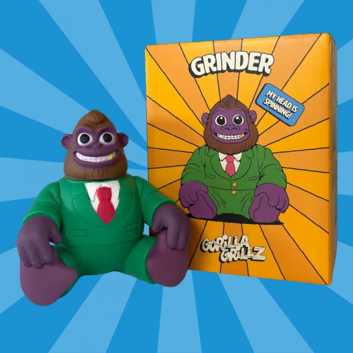 Grinder Toy de Gorilla Grillz, portada.