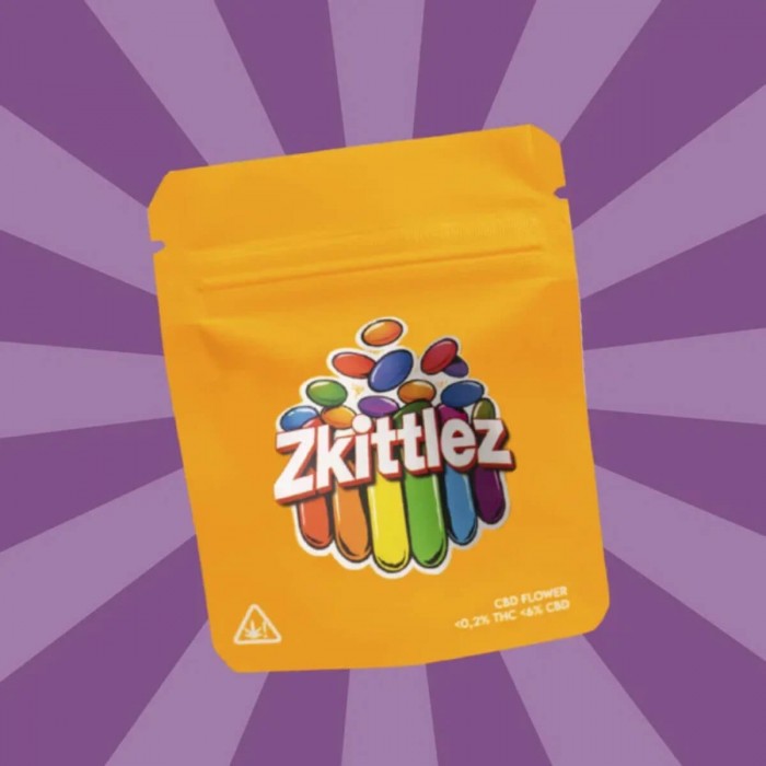 Flores CBD Zkittlez de Gorilla Grillz, portada.