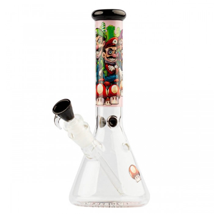 Bong Ice Mario Mushroom de 27cm para fumar.