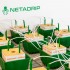 Kits de riego Netadrip Hydra de 25 a 250 plantas.