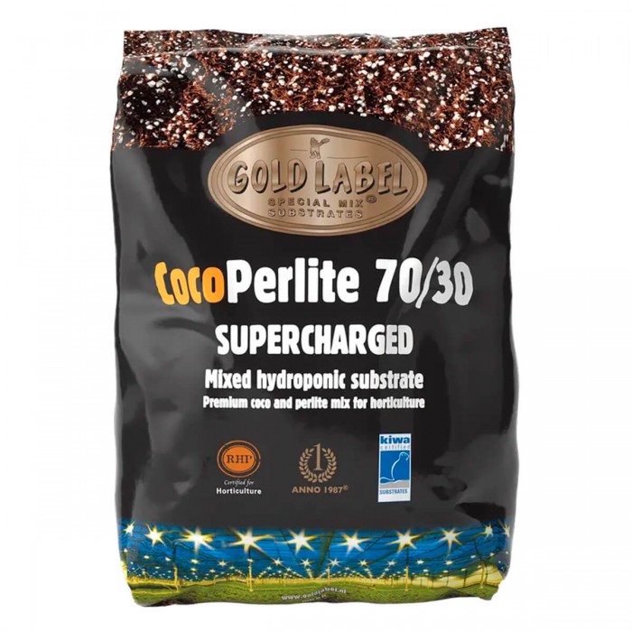 Sustrato para cultivo en coco, Coco 70/30 de Gold Label de 50L.