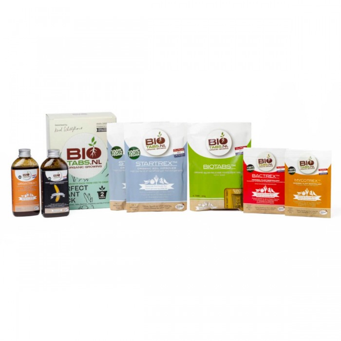 Kit de productos Bio Tabs Perfect Plant.