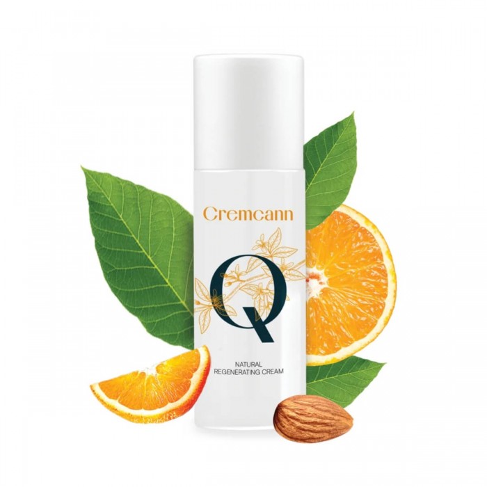 Cremcann Q10 (Annabis) - Crema facial antiedad natural, envase.