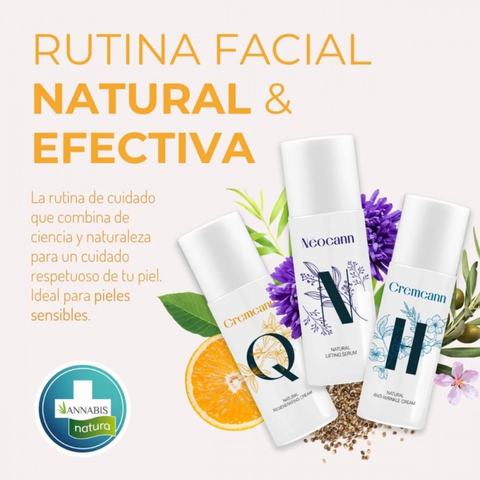 Cremcann Coenzyme Q10 (Annabis) - Crema facial antiedad natural.